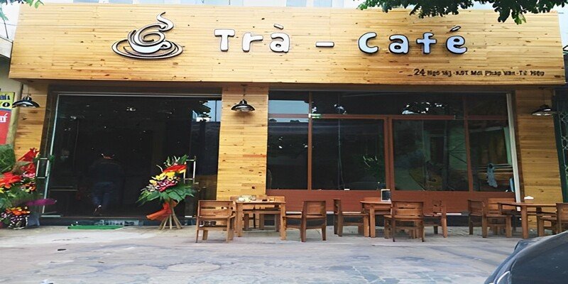 Kỹ thuật thi công gia cố bảng hiệu quán cafe an toàn ngoài trời
