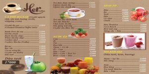 Phân tích tầm quan trọng của việc in menu quán cafe đối với trải nghiệm thực khách