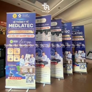 Bộ Standee cho TT Medlated – Quảng Cáo Tùng Huyền