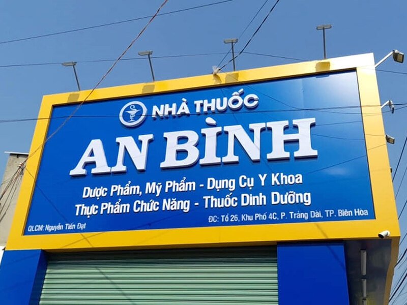 Đặc Thù Riêng Của Biển Tiệm Thuốc