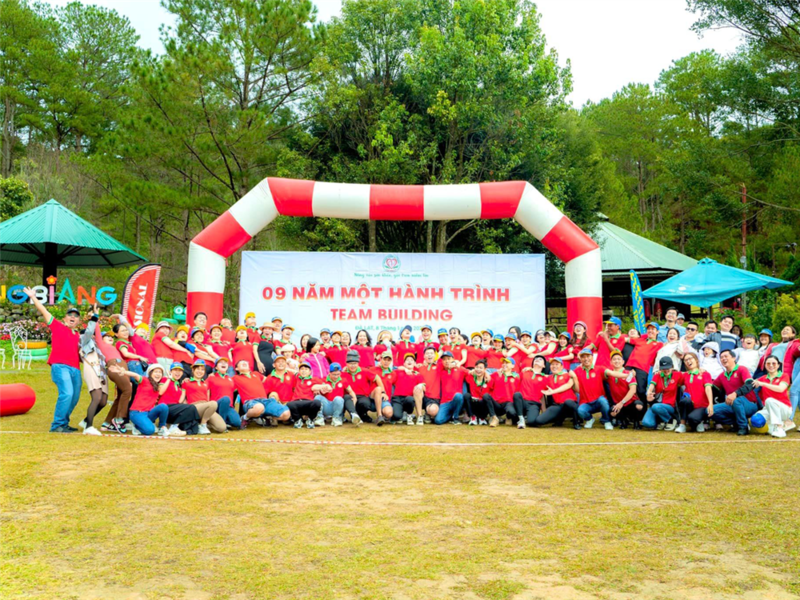 Giá trị truyền thông và sức hút từ không gian sự kiện teambuilding